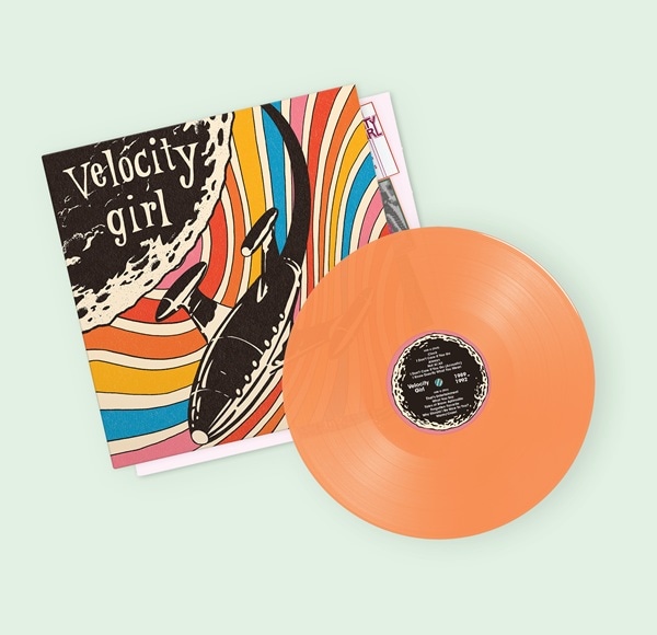VELOCITY GIRL / 1989-1992 LP(ORANGE)