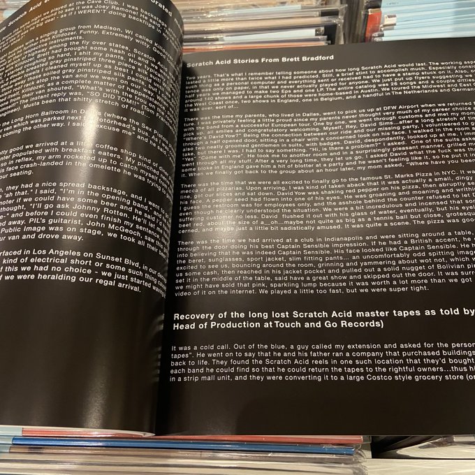 SCRATCH ACID / Sctatch Acid Box Set  3xLP+7"+BOOK BOX