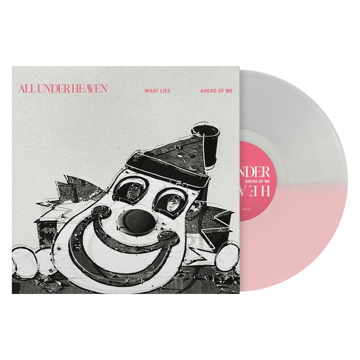 ALL UNDER HEAVEN / What Lies Ahead Of Me LP(PINK/CLEAR)