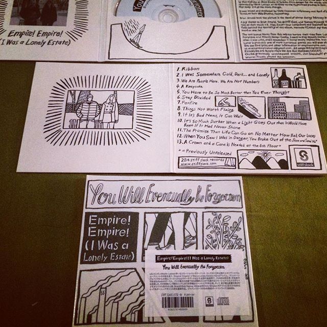 EMPIRE! EMPIRE! (I WAS A LONELY ESTATE) / You Will Eventually Be Forgotten CD