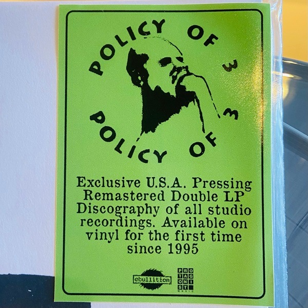 POLICY OF 3 / Anthology LPx2 (GRAY)