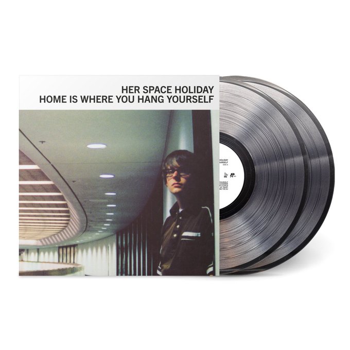 HER SPACE HOLIDAY / Home Is Where You Hang Yourself : Y2K 25th Anniversary Edition  2xLP(CRYSTAL CLEAR)