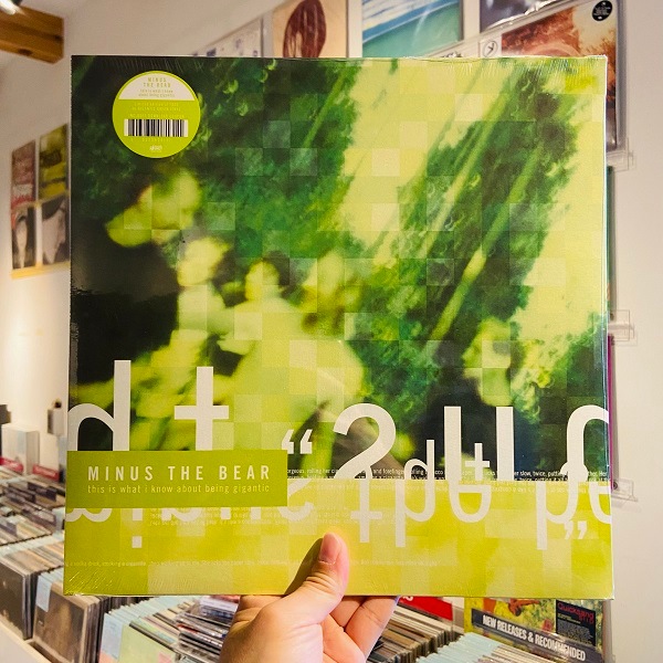 MINUS THE BEAR / This Is What I Know About Being Gigantic LP(OPAQUE GREEN)