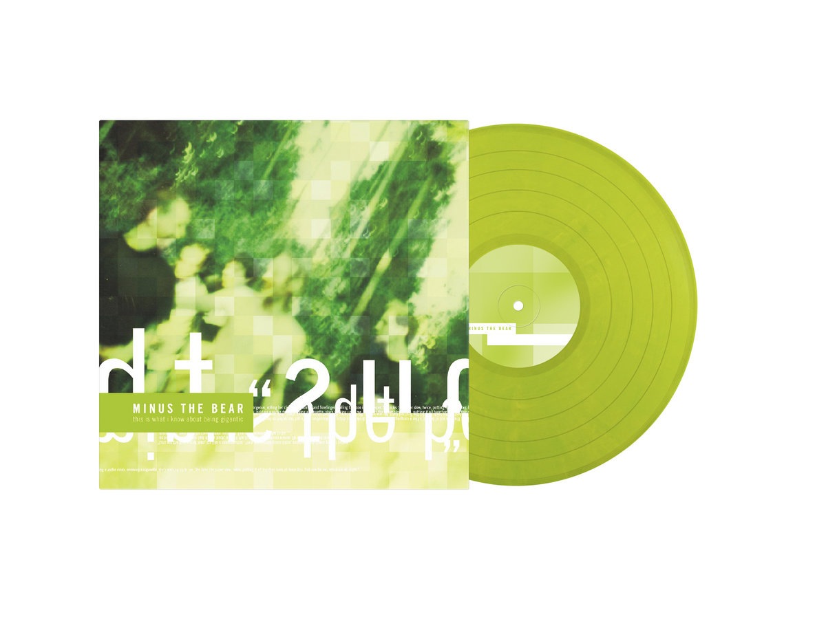 MINUS THE BEAR / This Is What I Know About Being Gigantic LP(OPAQUE GREEN)