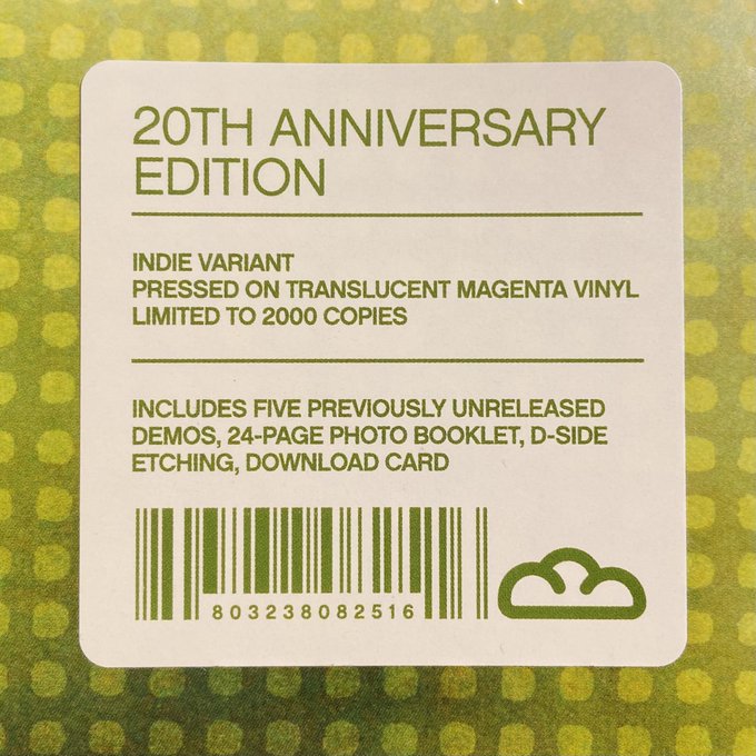 MINUS THE BEAR / Menos El Oso (20th Anniversary Deluxe Edition) 2xLP(TRANSLUCENT MAGENTA)+MP3