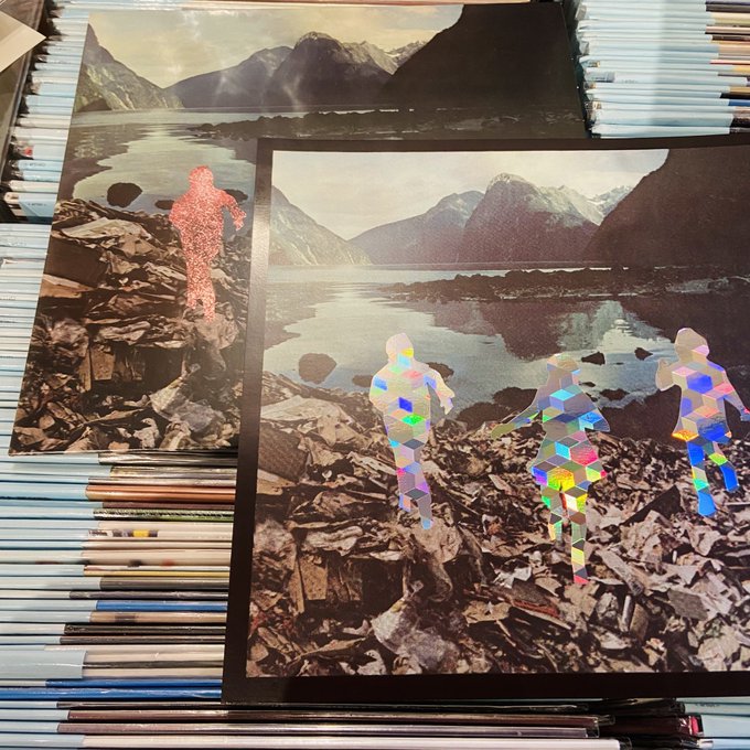 SLOW MASS / Low on Foot LP(PINK/CLEAR)+MP3