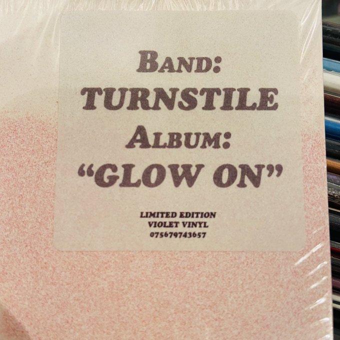 TURNSTILE / Glow On LP(VIOLET)