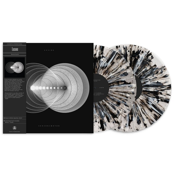 LUSINE / Sensorimotor (10th Anniversary Edition) 2xLP(BLACK & WHITE SPLATTER)+DL COUPON