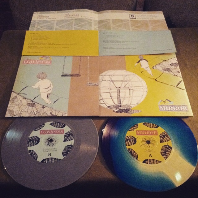 LOW-PASS  MIRROR / split (2nd Press) 7"+MP3
