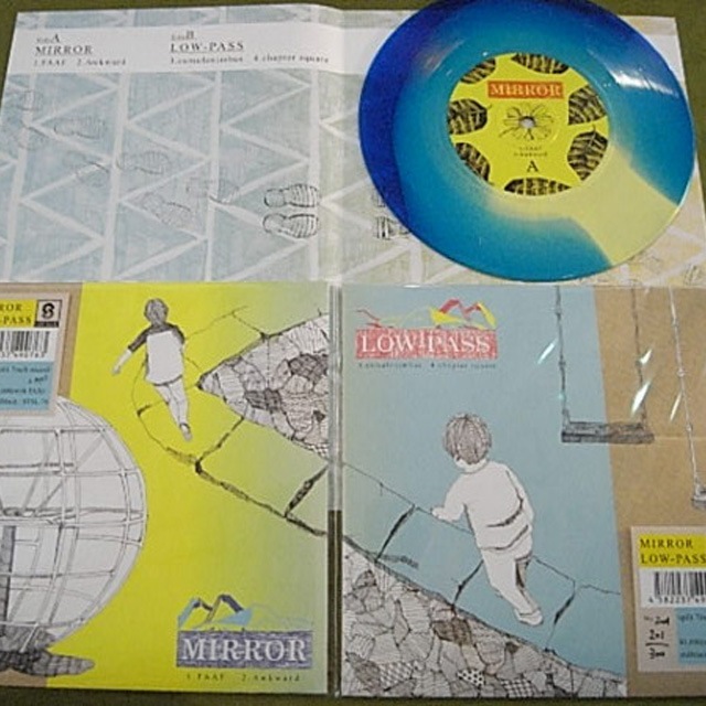 LOW-PASS  MIRROR / split (2nd Press) 7"+MP3