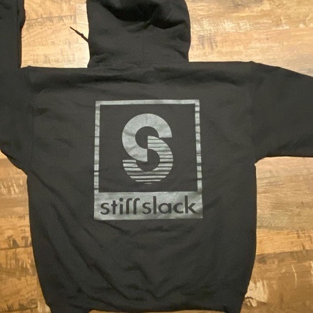 STIFFSLACK / SS LOGO TOP AND BACK HOODIE