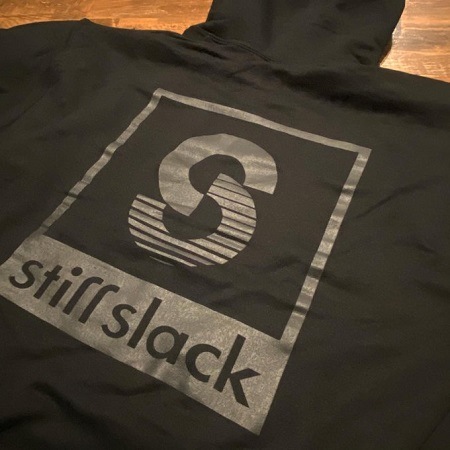 STIFFSLACK / SS LOGO TOP AND BACK HOODIE