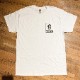 STIFFSLACK / SS LOGO TOP AND BACK tee (WHITE+BLACK)