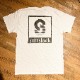 STIFFSLACK / SS LOGO TOP AND BACK tee (WHITE+BLACK)
