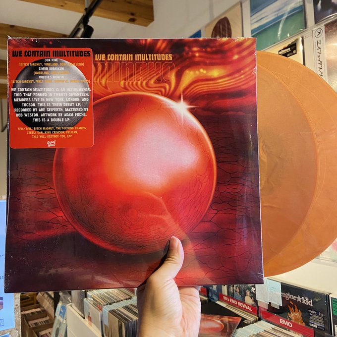 WE CONTAIN MULTITUDES / Minako 2xLP(ORANGE)