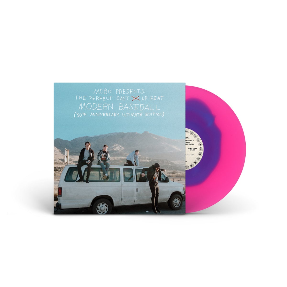 MODERN BASEBALL / MOBO Presents: The Perfect Cast LP (30th Anniversary Ultimate Edition) LP(BLUE/PINK)