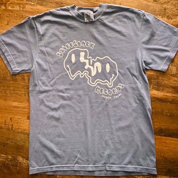 STIFFSLACK / Sad Smile T-SHIRT (BLUE)