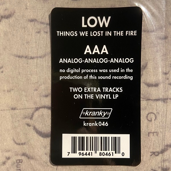 LOW / Things We Lost In The Fire 2xLP