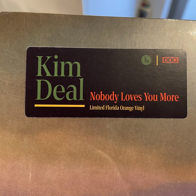 KIM DEAL / Nobody Loves You More  LP(ORANGE)