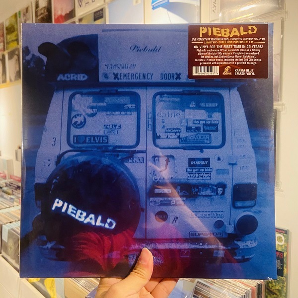 PIEBALD / If It Weren't For Venetian Blinds, It Would Be Curtains For Us All (Deluxe Edition) 2xLP(BLUE SMASH)+MP3