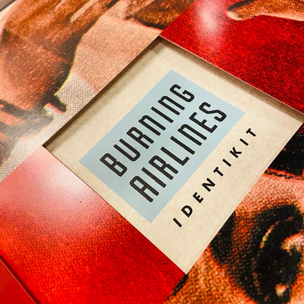 BURNING AIRLINES / Identikit LP(RED)+OBI
