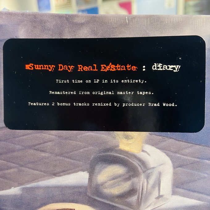 SUNNY DAY REAL ESTATE / Diary 2xLP