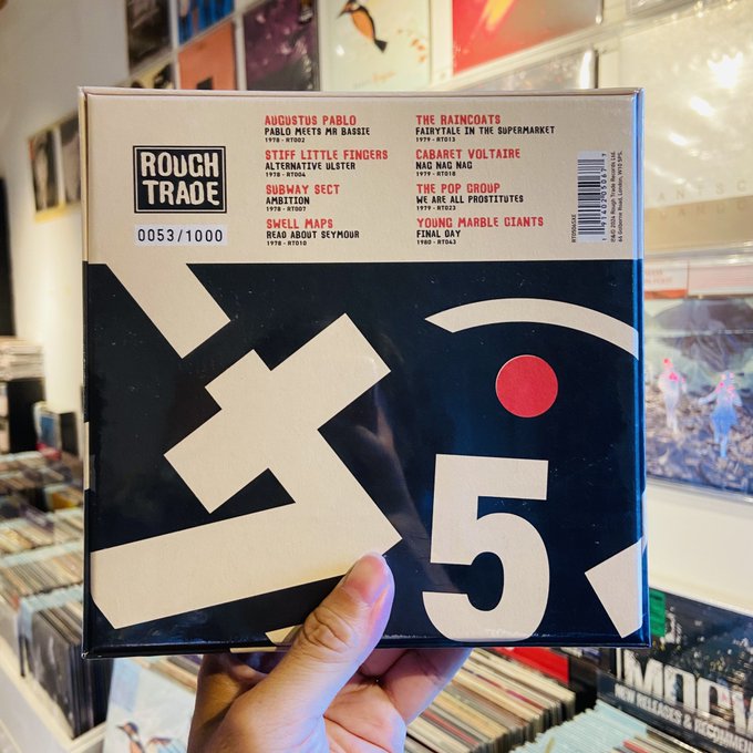 VA / Rough Trade 7" Boxset Vol.1 8x7" BOX