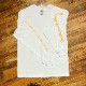 STIFFSLACK / stiffslack LOGO+SS kun Longsleeve Tee(WHITE/ORANGE)