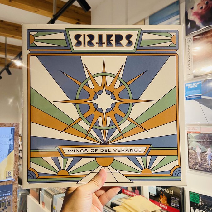 SISTERS / Wings Of Deliverance LP(SPLATTER)