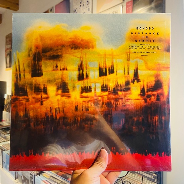 BONOBO / Distance In Static 2xLP(RED)+DL COUPON