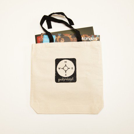 POLYVINYL / Polyvinyl Compass Logo Sketch TOTE BAG
