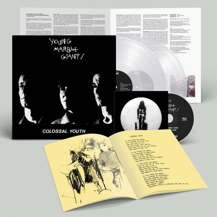 YOUNG MARBLE GIANTS / Colossal Youth (40th Anniversary Edition)  LP(CLEAR)+DVD