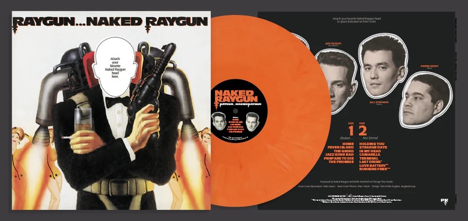 NAKED RAYGUN / Raygun...Naked Raygun (Remastered) LP(ORANGE)