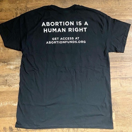INTO IT. OVER IT. /Caring (Abortion Is Human Right) T-SHIRTS