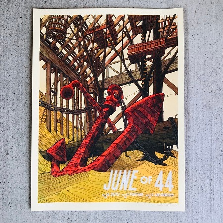 JUNE OF 44 / 2019 West Coast Dates POSTER