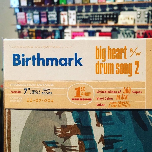 BIRTHMARK / Drum Song 2  7"+MP3