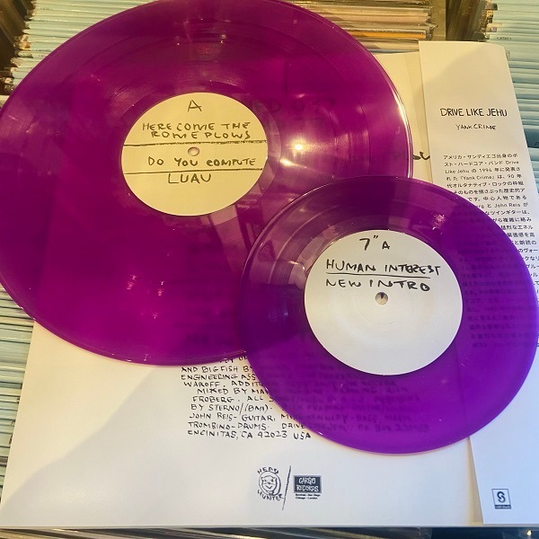 DRIVE LIKE JEHU / Yank Crime LP+7"(PURPLE)+OBI