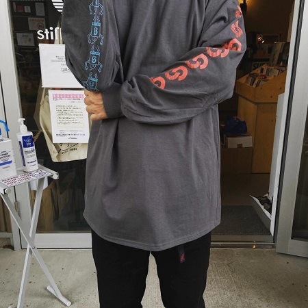 STIFFSLACK / stiffslack LOGO+SS kun Longsleeve Tee (㥳)