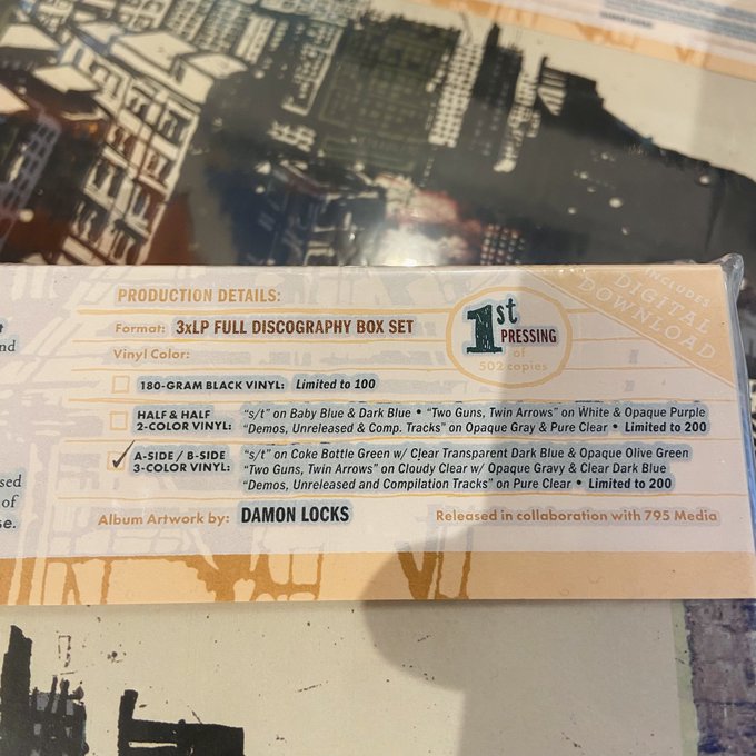 ABILENE / Endee Burial 3xLP BOX