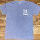 STIFFSLACK / stiffslack Front/Back LOGO T-SHIRT(BLUE)