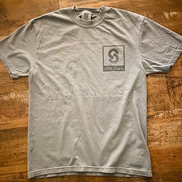 STIFFSLACK / stiffslack Front/Back LOGO T-SHIRT(GRAY)
