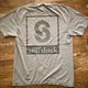 STIFFSLACK / stiffslack Front/Back LOGO T-SHIRT(GRAY)