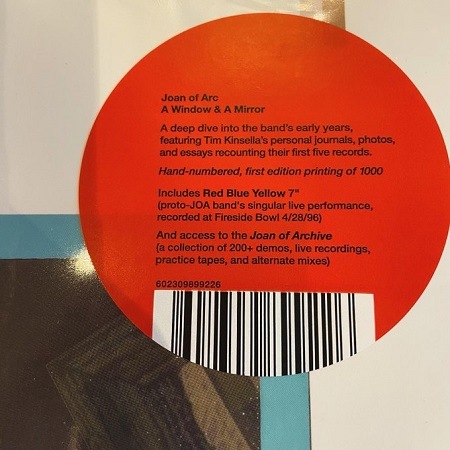JOAN OF ARC / A Window & A Mirror (BOOK+7")