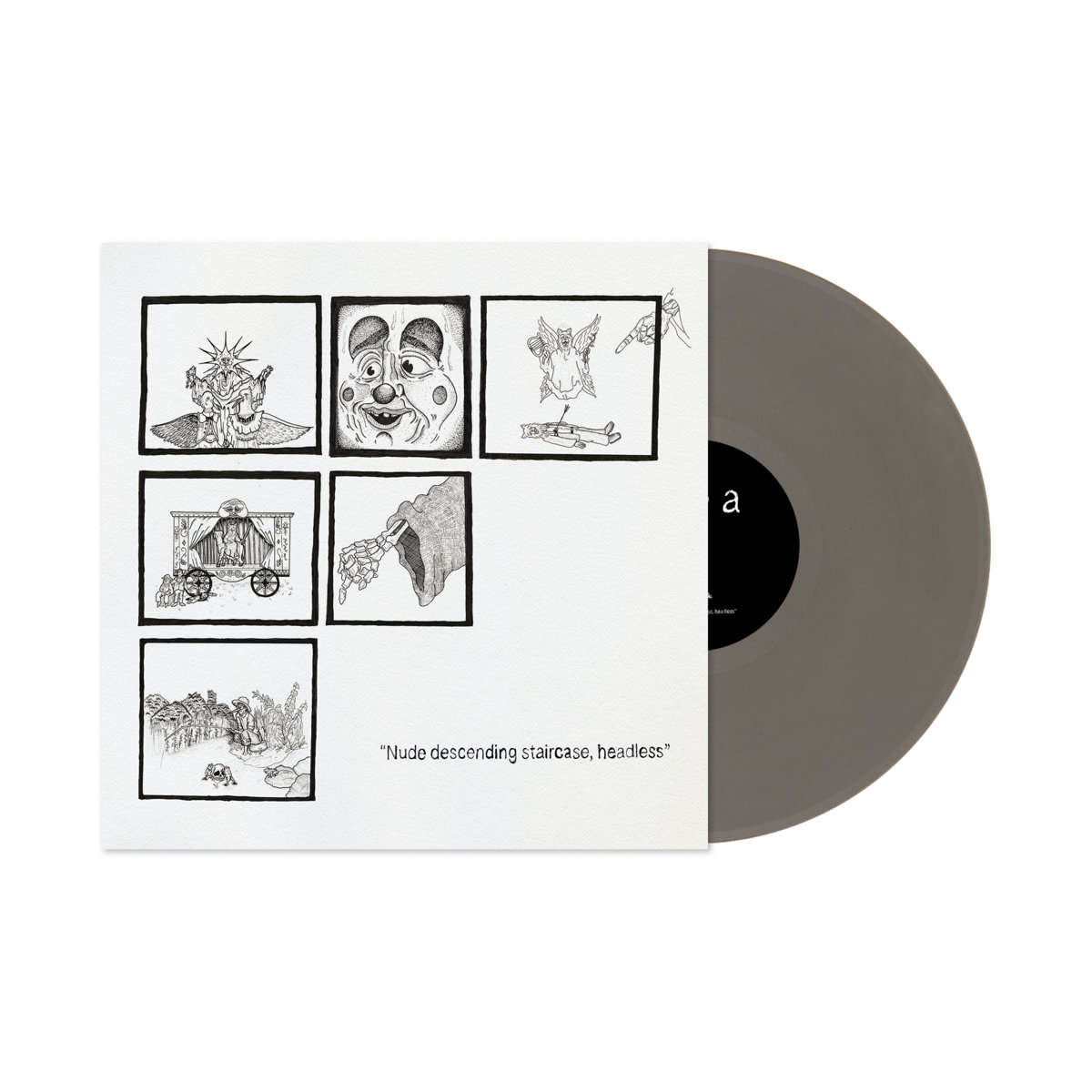 TEEN SUICIDE / Nude descending Staircase Headless LP(GRAY)