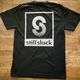 STIFFSLACK / stiffslack Front/Back LOGO T-SHIRT(BLACK)