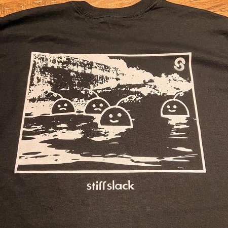 STIFFSLACK / PIDERLAND T-SHIRTS(BLACK)