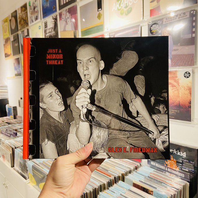GLEN E. FRIEDMAN / Just A Minor Threat (BOOK)