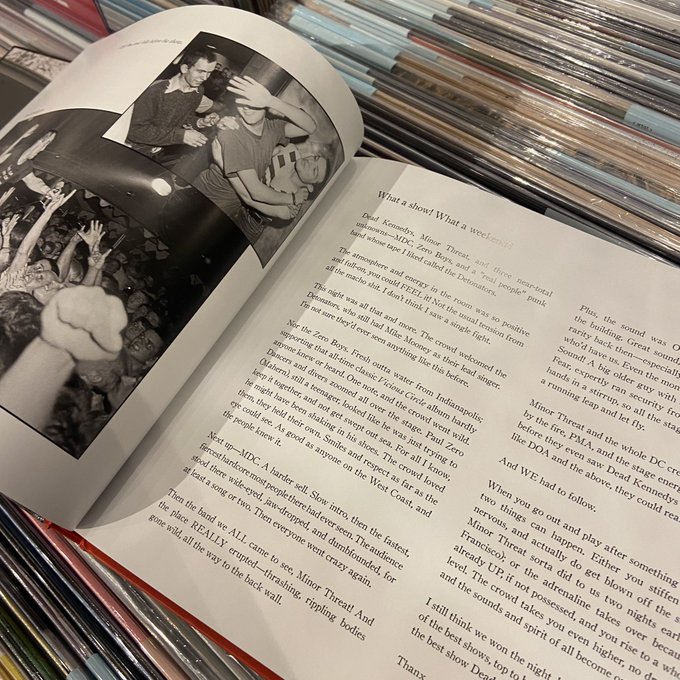 GLEN E. FRIEDMAN / Just A Minor Threat (BOOK)