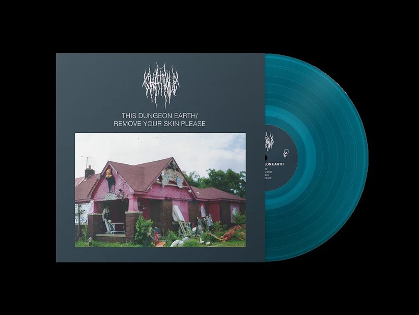 CHAT PILE / This Dungeon Earth/Remove Your Skin Please LP(BLUE)