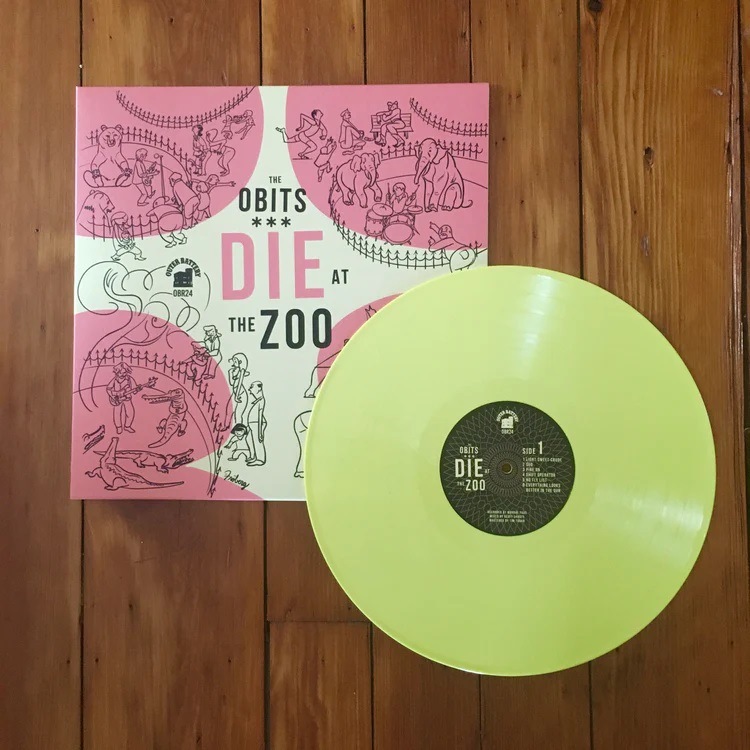 OBITS / Die At The Zoo LP(YELLOW)